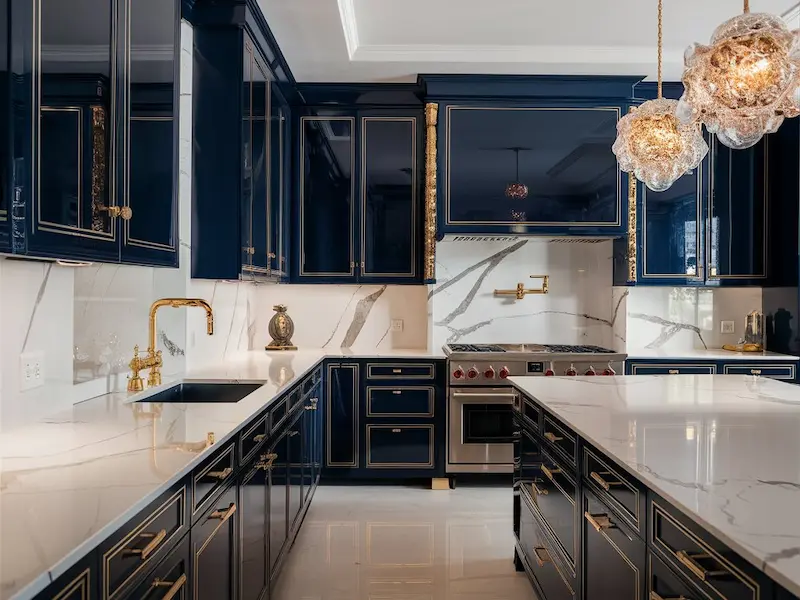 Blue Kitchen Cabinets Ideas