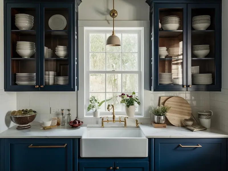 Blue Kitchen Cabinets Ideas