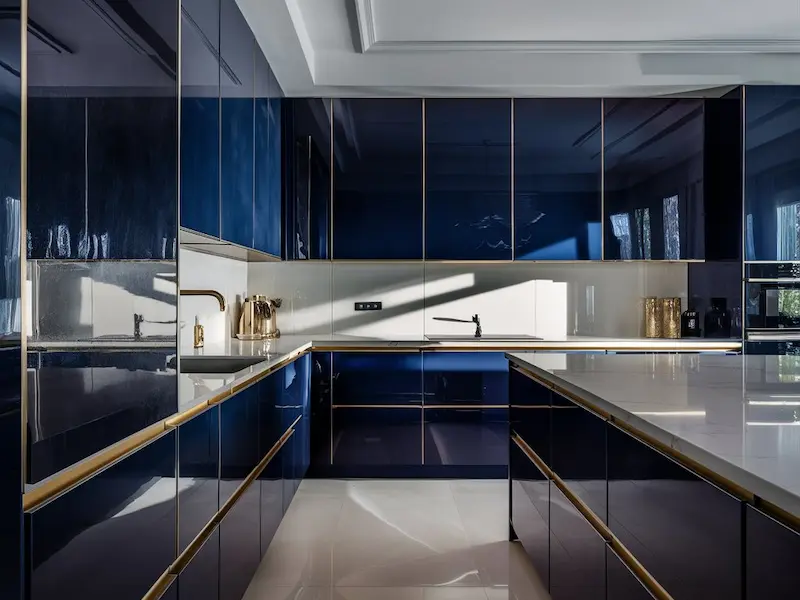 Blue Kitchen Cabinets Ideas