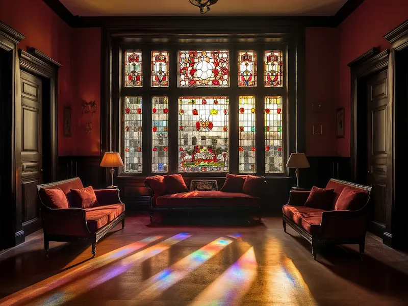 Edwardian living room