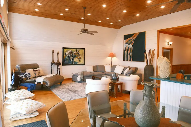 Edwardian living room